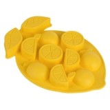 Forma din Silicon Galben cu Model Lamai pentru 9 Cuburi de Gheata 17x24x2cm, CMCLASS