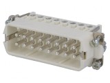 Conector HDC Inserturi Contact Tată 16 PIN PE