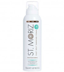 Spuma Autobronzanta Profesionala cu Bronz in 60 minute ST MORIZ Fast Self Tanning Foam, 150ml foto