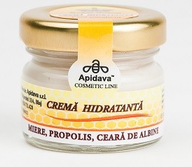 Crema hidratanta cu miere,ceara si propolis 30ml apidava foto