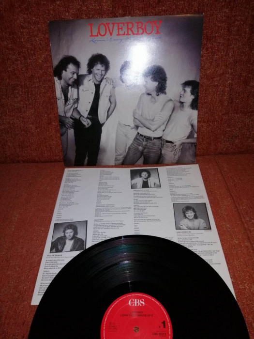 Loverboy Lovin&rsquo; every minute of it CBS 1985 NL vinil vinyl