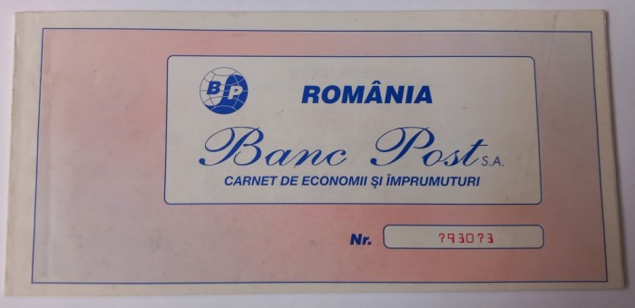 Carnet de economii si imprumuturi , Banc Post
