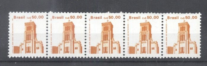 Brazil 1987 Architecture Churches x 5 Mi.2213A MNH DA.032
