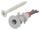 Plastic Drywall Screws DuoBlade - 25pcs