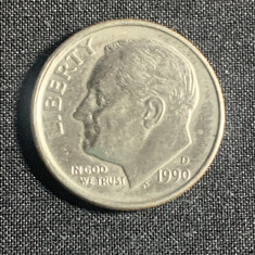 Moneda One Dime 1990 USA