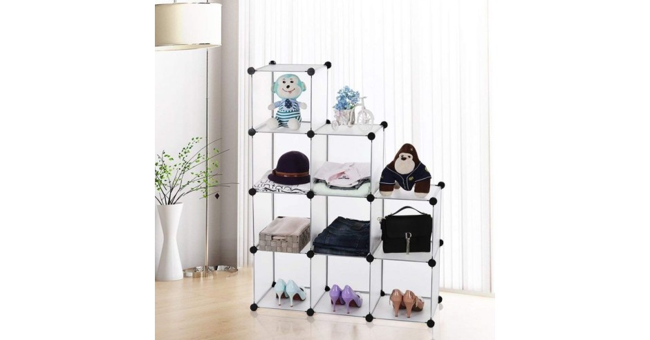 Etajera modulara pentru organizare - 9 cuburi | arhiva Okazii.ro