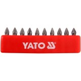 Yato YT-0474 - Set capete de insurubare profil PH1 10 bucati