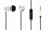 CASTI Gembird, &quot;Paris&quot;, cu fir, intraauriculare, pt smartphone, microfon pe fir, conectare prin Jack 3.5 mm, negru / argintiu, &quot;MHS-EP-CDG-S&quot;, (timbru