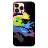 Husa compatibila cu Apple iPhone 13 Pro Max model Eevee attack, Silicon, TPU, Viceversa