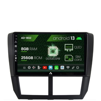 Navigatie Subaru Forester (2007-2013), Android 13, Z-Octacore 8GB RAM + 256GB ROM, 9 Inch - AD-BGZ9008+AD-BGRKIT333 foto