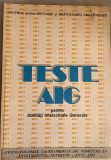 Teste AIG pentru abilitati intelectuale generale, 1991, Alta editura