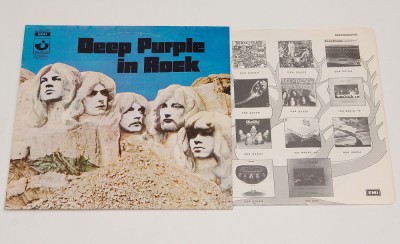 Deep Purple - In Rock - disc vinil vinyl LP foto