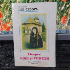 Despre vise și vedenii, Ilie Cleopa, Editura Bunavestire, Bacau 1994, 070