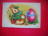 HOPCT 25019 IEPUAS -FELICITARE PASCALA / PASTE -CP VECHE -IP- ROMANIA - CIRCULATA