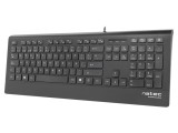 Tastatură NATEC USB A neagră cu cablu 1,8m ES layout slim