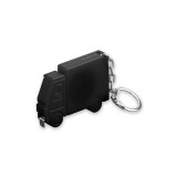 Ruleta Breloc, 1 m, Model Camion, Negru