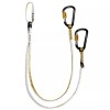 Chinga Piolet Alpinism Singing Rock Bungee 360&deg; Carabiniere, Elastică, Ușoară, 80-135cm, 110g