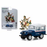 Macheta Jeep DJ-5 US Mail 1971, Seria 1 Norman Rockwell &ndash; Greenlight 37150C, scara 1:64