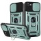 Husa iPhone 6 Plus 6s Plus protectie camera Techsuit CamShield Series, verde
