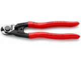 Foarfeca de taiat cabluri de sarma acoperite plastic 95 61 190 Knipex