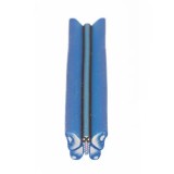 Cumpara ieftin Fluturaş - decoraţiune fimo de culoare albă-albastră, băţ, INGINAILS