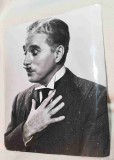 Fotografie veche 20 x 25 cm - Charles Chaplin in filmul Monsieur Verdoux