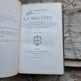 D. Jouaust - Les Caracteres de La Bruyere Tome I