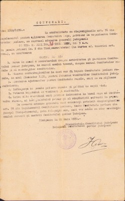 A722 Convocare comitete școlare, 1930, Timișoara foto