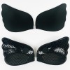 Sutien Invizibil Silicon Push-Up BRA311-1 Negru, Reutilizabil, Efect Push-Up, Ideal Rochii Decoltate