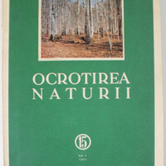 OCROTIREA NATURII , TOMUL 15 , NR. 1 , 1971