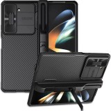 Cumpara ieftin Husa pentru Galaxy Z Fold 5, Nillkin, Policarbonat, Negru