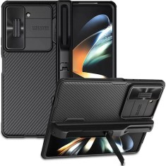 Husa pentru Galaxy Z Fold 5, Nillkin, Policarbonat, Negru