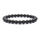 Bratara cu pietre semipretioase Onix 6mm