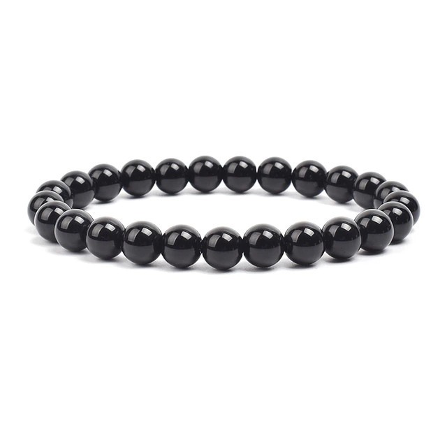 Bratara cu pietre semipretioase Onix 6mm