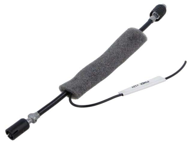Cablu MTA HC97, priză și mufă, negru, drept, 0.25m