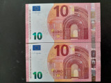 10 EURO 2014 UNC. - Lot semnaturi diferite.A DOUA EMISIE