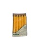 Set 10 Bucati Lumanari Cilindrice Bolsius, Inaltime 17.5cm, Diametru 2.2cm, Timp Ardere 6.5 ore, Culoare Galben