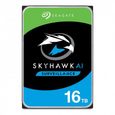 Hdd intern seagate 3.5 16tb skyhawk ai sata3 7200rpm 256mb foto