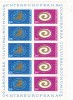 ROMANIA 1973 LP 822 a COLABORAREA CULTURAL ECONOMICA BLOC DE 10 MARCI MNH, Istorie, Nestampilat