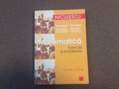 MATEMATICA EXERCITII SI PROBLEME CLASA A IX A VICTOR NICOLAE PETRE SIMION