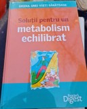 Solutii pentru un metabolism echilibrat