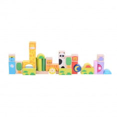 Cuburi pentru construit - Safari PlayLearn Toys foto