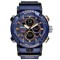 Ceas barbatesc Smael Sport Militar Quartz Analog Electronic Albastru Cronometru