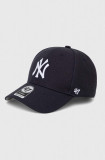 47brand șapcă MLB New York Yankees culoarea negru, cu imprimeu