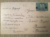 CP 1922 Belgrad - București, către I. Michăiescu, Palatul Regal. Buc., Rom&acirc;nia