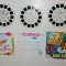 LOT 3 DIAPOZITIVE CIRCULARE VIEW MASTER - DONALD DUCK