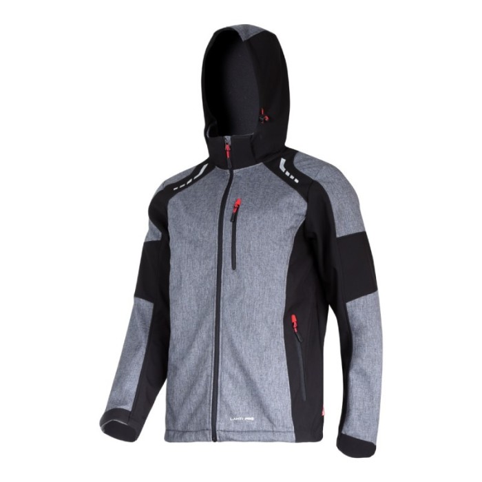 JACHETA IMPRIMEU REFLECTORIZANT ELASTICA CU GLUGA - 2XL