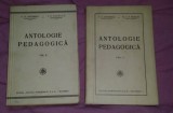 Antologie pedagogica / G. G. Antonescu, V. P. Nicolau (coord) interbelica 2 vol