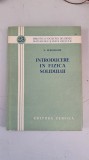 Introducere In Fizica Solidului - V. Sergiescu