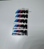 Set 5 Embleme M Power BMW, Plastic Nichel, Compatibil 36136791806, 36 13 6 791 806, FeBi Bilstein
